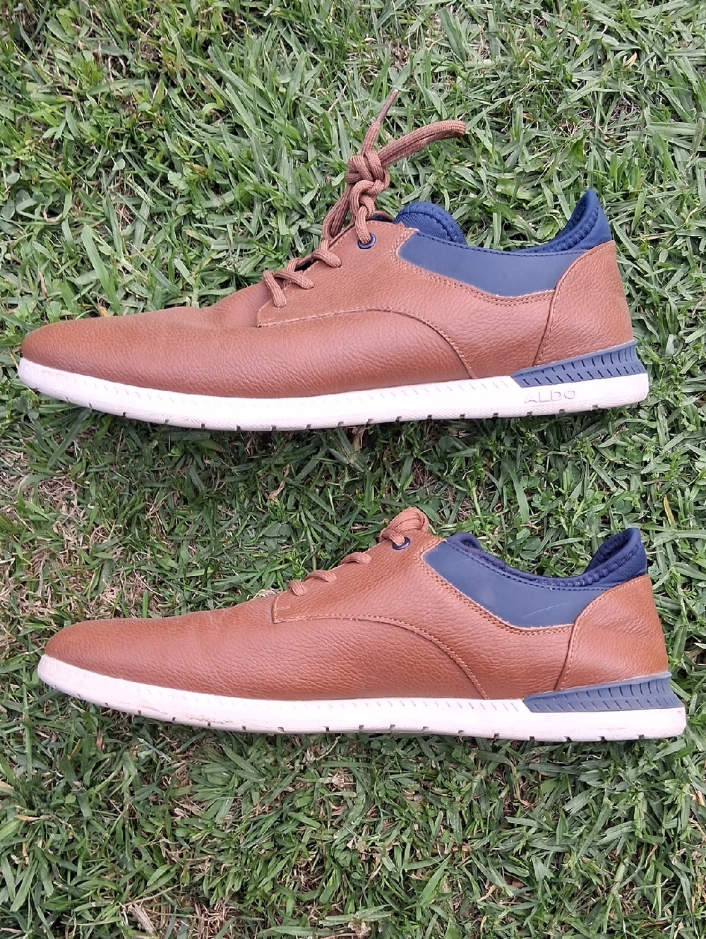 Aldo Men's Tan and Black Sneakers - Picture 10 of 13